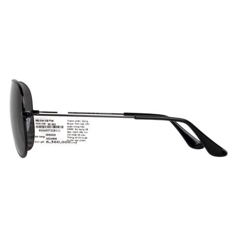 Kính Mát Rayban Aviator 0RB3025 - Tem Chính Hãng EssilorLuxottica - FullBox 