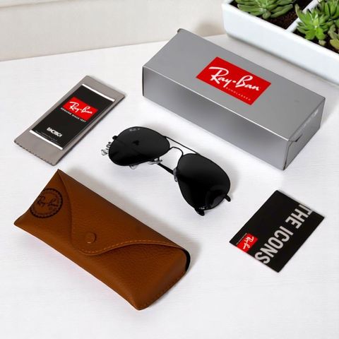  Kính Mát Rayban Aviator 0RB3025 - Tem Chính Hãng EssilorLuxottica - FullBox 