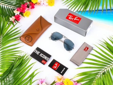  Kính Mát Rayban Aviator 0RB3025 - Tem Chính Hãng EssilorLuxottica - FullBox 