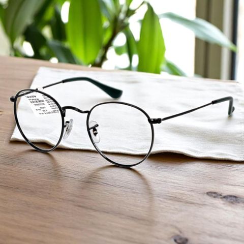 Rayban 0RX3447V Gọng Kính Tròn - Tem Chính Hãng Luxottica - Full Box 