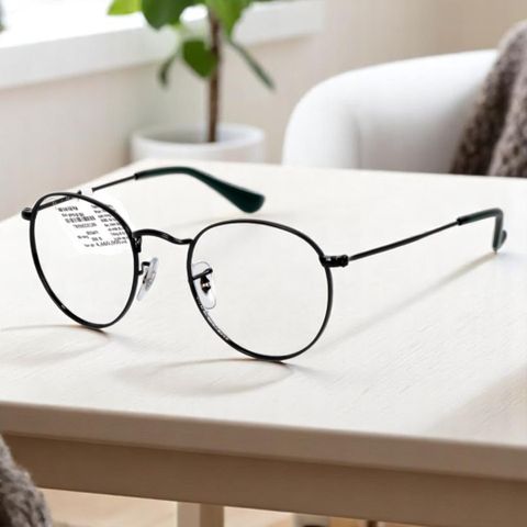  Rayban 0RX3447V Gọng Kính Tròn - Tem Chính Hãng Luxottica - Full Box 