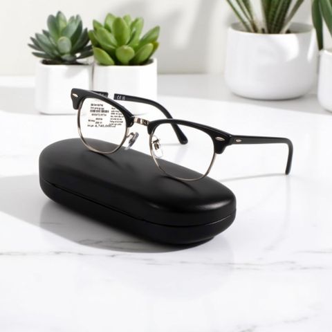  Rayban 0RX5154 Clubmaster Gọng Kính - Tem Chính Hãng Luxottica 