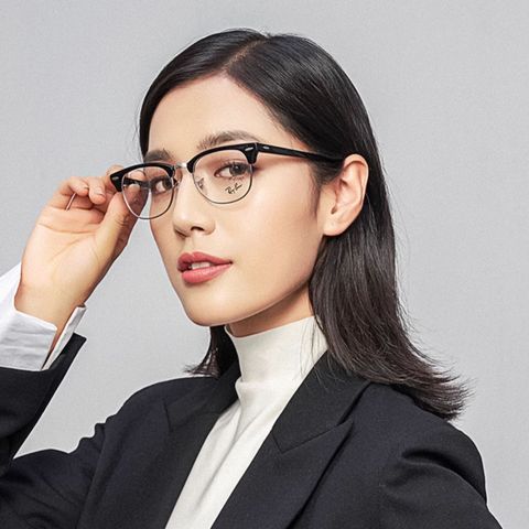  Rayban 0RX5154 Clubmaster Gọng Kính - Tem Chính Hãng Luxottica 