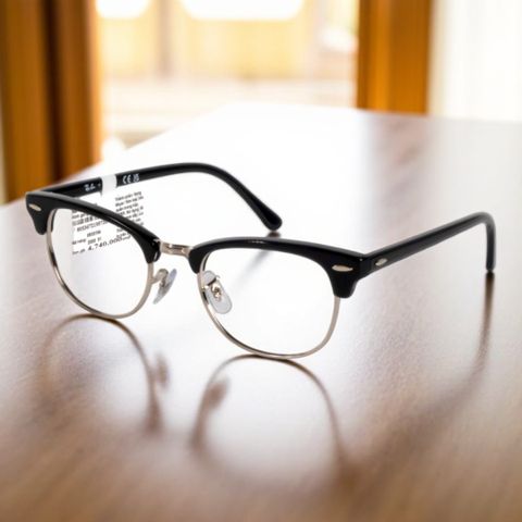  Rayban 0RX5154 Clubmaster Gọng Kính - Tem Chính Hãng Luxottica 