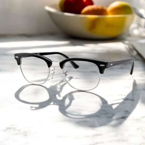  Rayban 0RX5154 Clubmaster Gọng Kính - Tem Chính Hãng Luxottica 