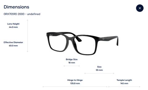  Rayban 0RX7059D Gọng Kính - Tem Chính Hãng Luxottica - Full Box 