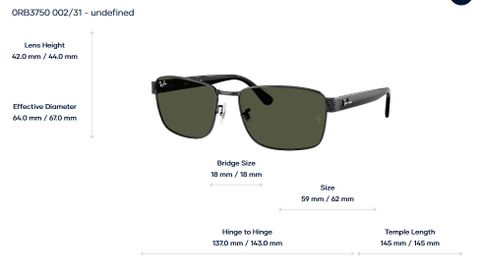  Rayban 0RB3750 Sunglasses Kính Mát - Tem Chính Hãng Luxottica - Full Box 
