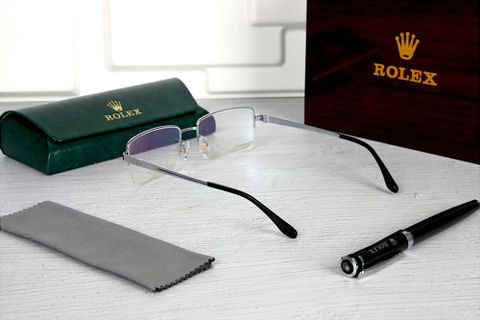  Gọng Kính Mạ Vàng 18K Titanium Rolex K226253 