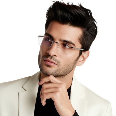  Kính Không Gọng Titanium Rolex K226251 Mạ Vàng 18K 