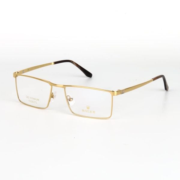  Gọng Kính Mạ Vàng 18K Rolex K226271 