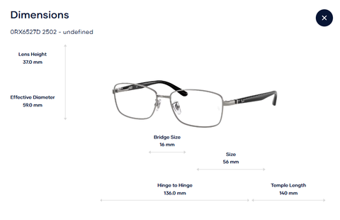  Gọng Kính Rayban 0RX6527D - Tem Chính Hãng 