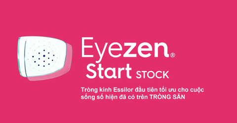  Tròng Kính Chống Ánh Sáng Xanh Essilor Eyezen Start Stock Chính Hãng 