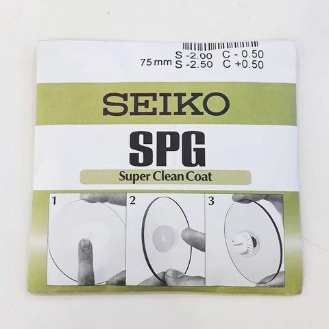  Kính Đơn Tròng Mỏng Seiko SPG 1.60 1.74 AS Nhật Siêu Ván Dầu 