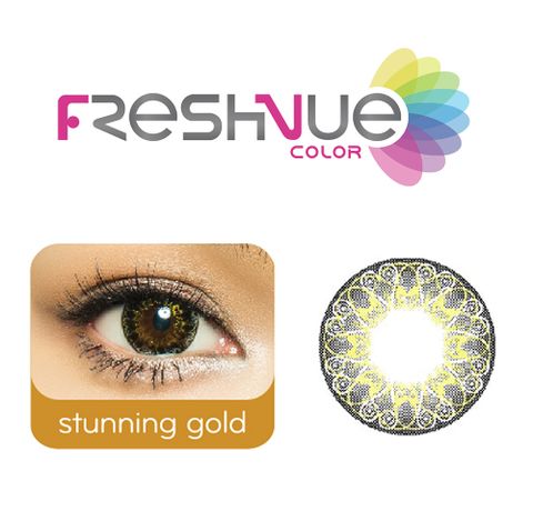  Kính Áp Tròng Màu 3 Tháng FreshVue Color (Plano đến -9.00) 