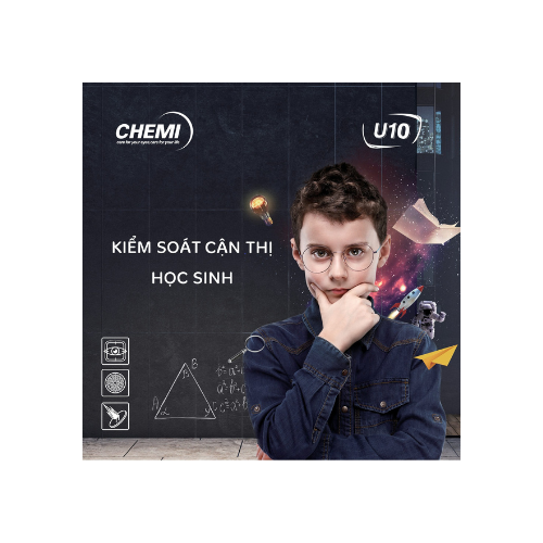  Tròng Kính Chemi Myopia Control Lens Kiểm Soát Cận Thị Học Sinh 
