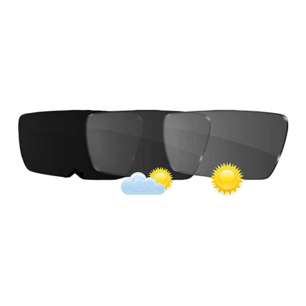  Tròng Kính Đổi Màu Kodak 1.60 EvoBlue Lens Chống Ánh Sáng Xanh 