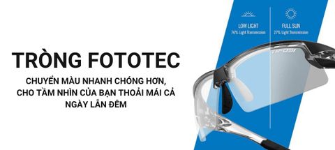  Kính Mát Đổi Màu Tifosi Crit Chính Hãng - Tròng Light Night Fototec 