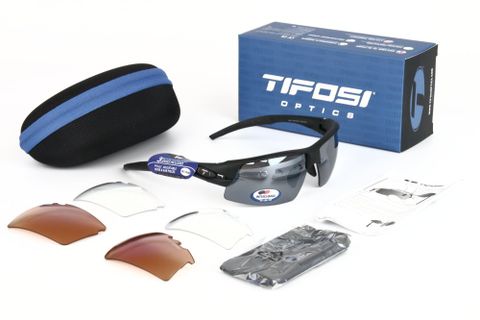  Kính Mát Thể Thao Tifosi Crit – Bộ 3 Tròng Tháo Lắp – Chính Hãng 