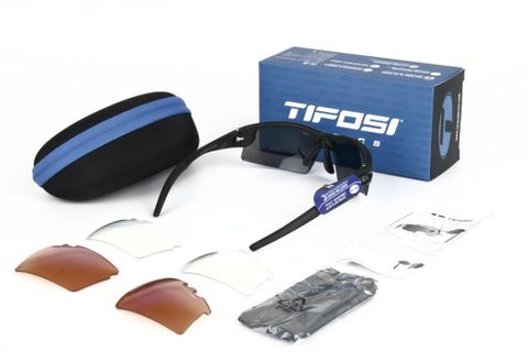  Kính Mát Thể Thao Tifosi Crit – Bộ 3 Tròng Tháo Lắp – Chính Hãng 