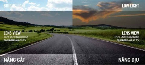  Kính Mát Thể Thao Đổi Màu Smoke Fototec Tifosi Swick 