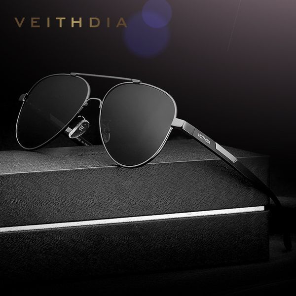  Kính Mát Aviator Phân Cực Polarized Veithdia 6699 