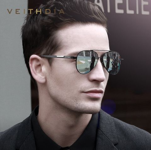  Kính Mát Aviator Phân Cực Polarized Veithdia 6699 