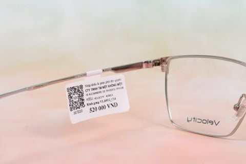  Gọng Kính Hợp Kim Nam Nữ Velocity VL26912 Chính Hãng 