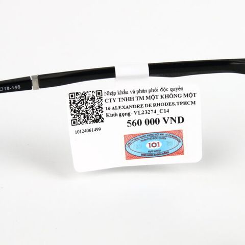  Gọng Kính Velocity VL23274 Chính Hãng 