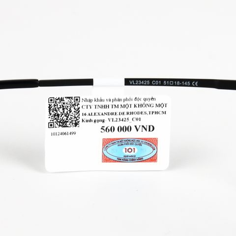  Gọng Kính Velocity VL23425 Chính Hãng 