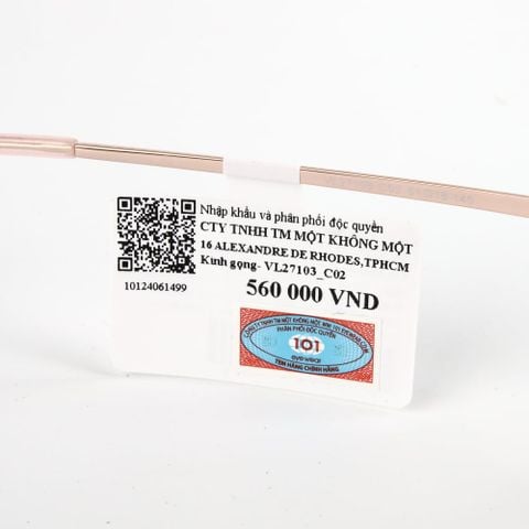  Gọng Kính Tròn Velocity VL27103 Chính Hãng 