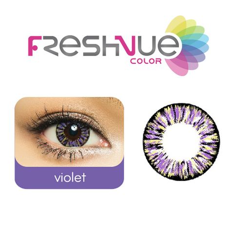  Kính Áp Tròng Màu 3 Tháng FreshVue Color (Plano đến -9.00) 