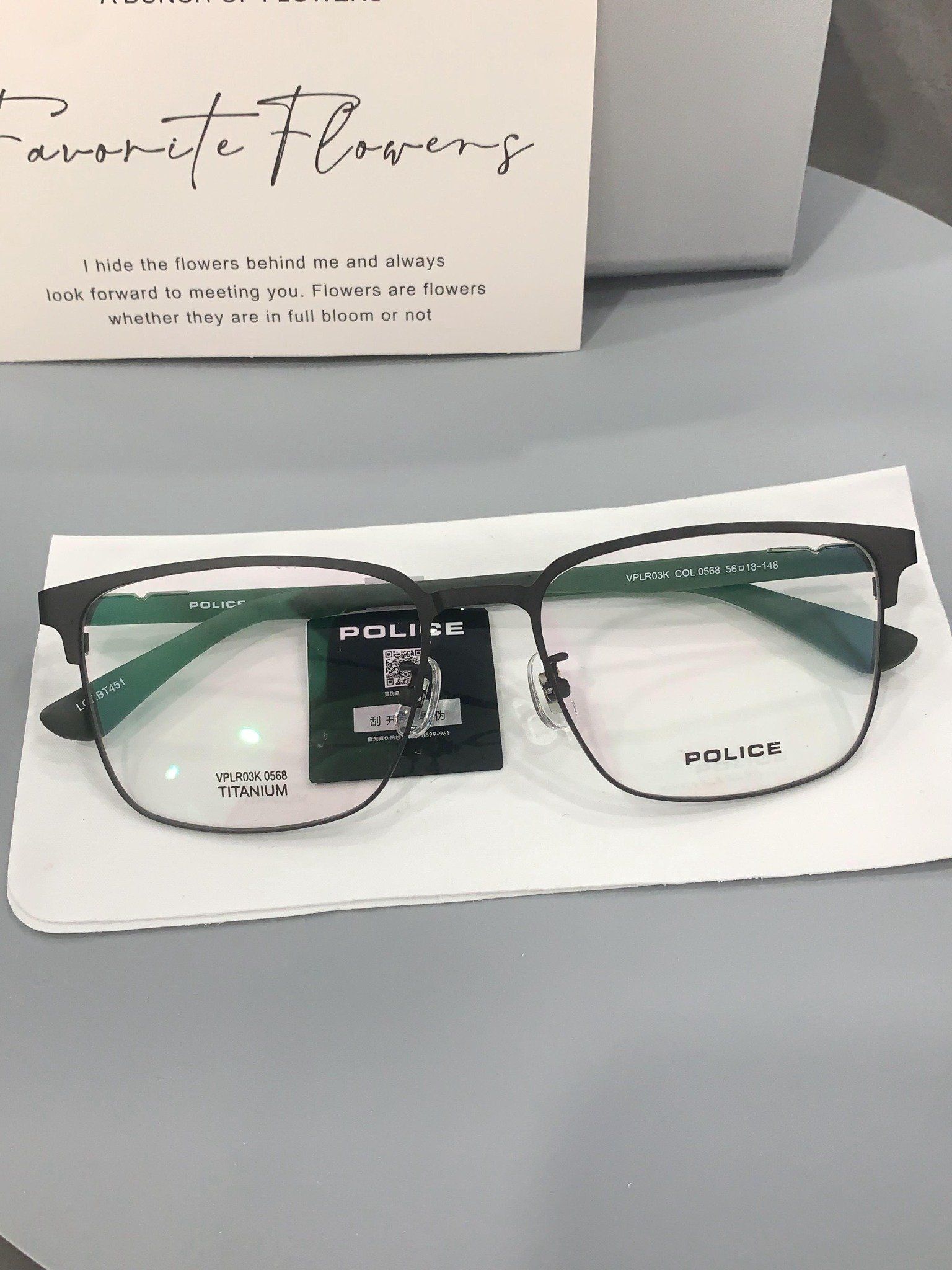  Gọng Kính Police VPLR03K - Tem Chính Hãng 101 