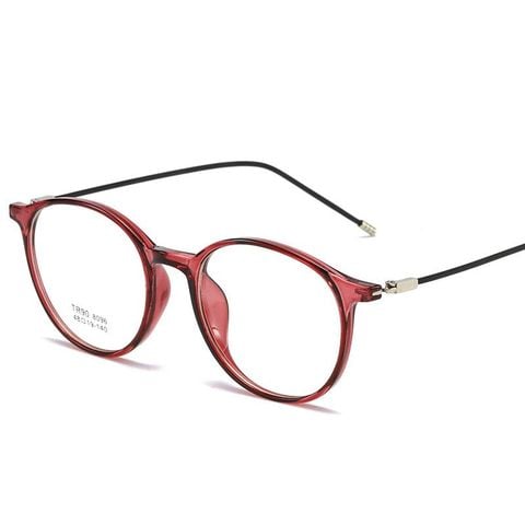  Gọng Kính Tròn Nam Nữ TR90 8096 