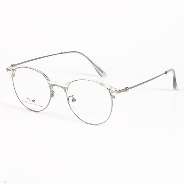  Gọng Kính Tròn Nam Nữ TR90 2736 