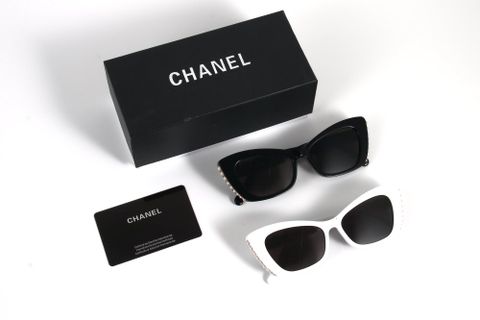  Kính Mát Mắt Mèo Cat Eye Cao Cấp Acetate CHANEL 9021 