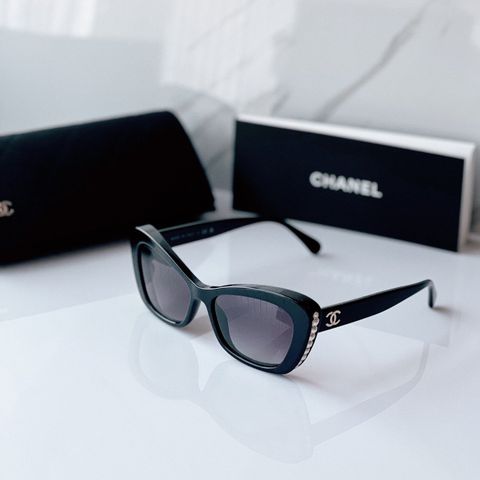  Kính Mát Mắt Mèo Cat Eye Cao Cấp Acetate  Ch.nel 9021 