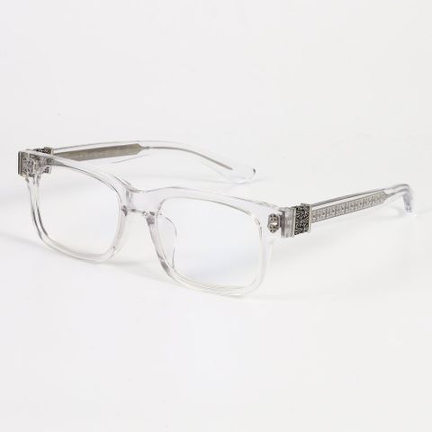  Gọng Kính Acetate Nam Nữ Cao Cấp Chrome Hearts Heyjackulate 