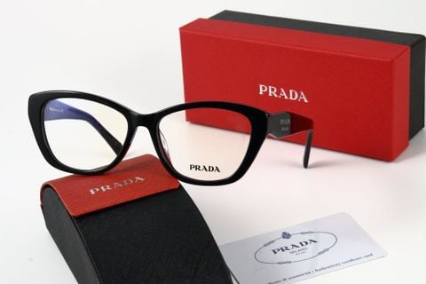  Gọng Kính Mắt Mèo Acetate Cao Cấp Prada SPR19W 