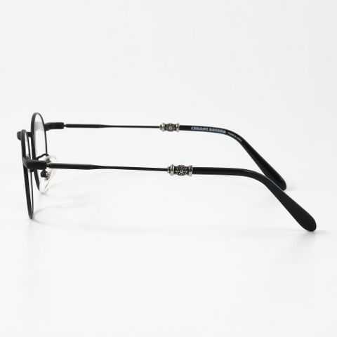  Gọng Kính Tròn Nam Nữ Acetate Cao Cấp Chrome Hearts Jucifer I 