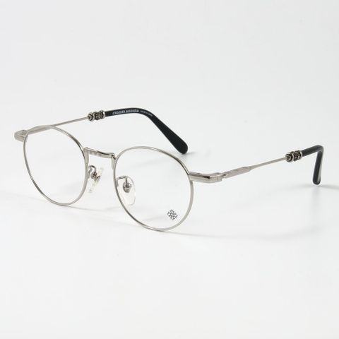  Gọng Kính Tròn Nam Nữ Acetate Cao Cấp Chrome Hearts Jucifer I 