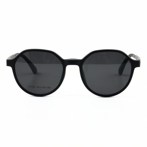  Kính Râm Cận TR90 Clip On Phân Cực Polarized 2 Trong 1 Bộ 5 Kẹp Cao Cấp 12158 
