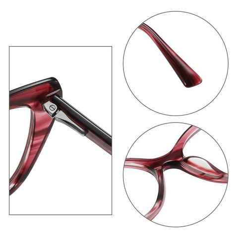  Gọng Kính Mắt Mèo Acetate Chống Ánh Sáng Xanh Patton Ps8815 