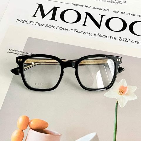  Gọng Kính Cao Cấp Nam Nữ Acetate GC GG0184O Full Box 