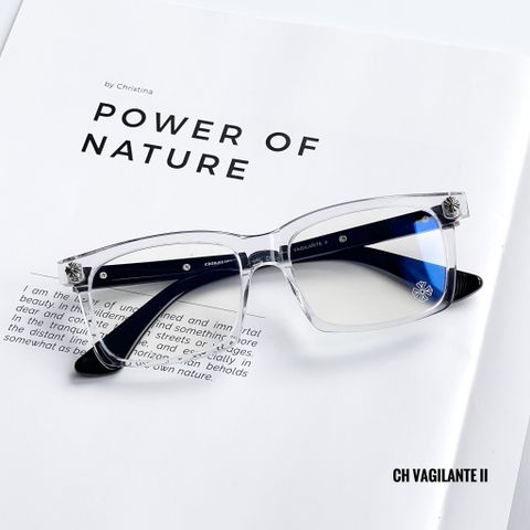  Gọng Kính Cao Cấp Chrome Hearts Acetate Nam Nữ VAGILANTE II 