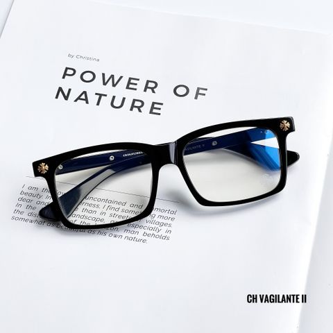  Gọng Kính Cao Cấp Chrome Hearts Acetate Nam Nữ VAGILANTE II 