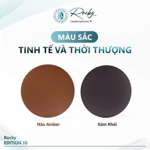  Tròng Kính Rocky Edition 10 Đổi Màu 1.61 ASP 