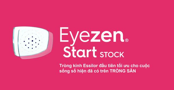  Tròng Kính Chống Ánh Sáng Xanh Essilor Eyezen Start Stock 