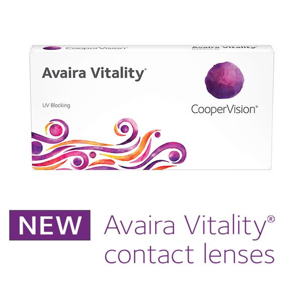  Kính áp tròng CooperVision Avaira Vitality [Hộp 3 Miếng] 