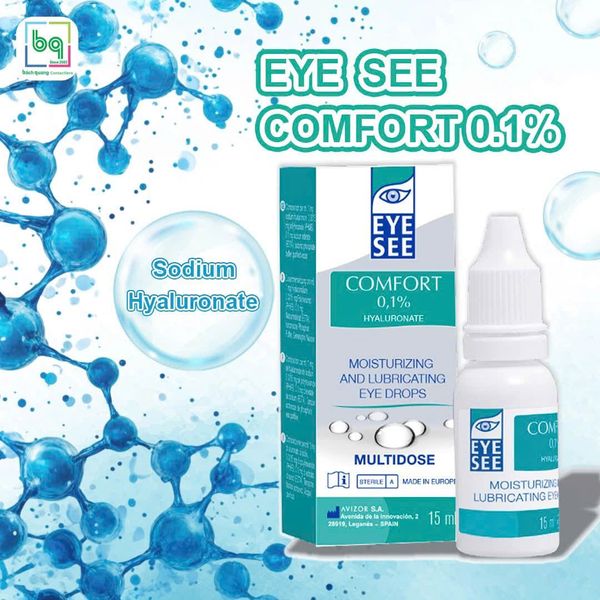  Dung dịch nước nhỏ mắt EYE SEE COMFORT 0.1% 