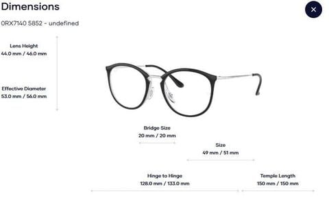  Gọng Kính Tròn Rayban 0RX7140 - Tem Chính Hãng- Full Box 